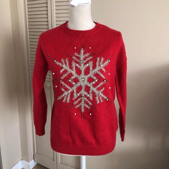 Chrismas red sweater - Picture 2 of 6